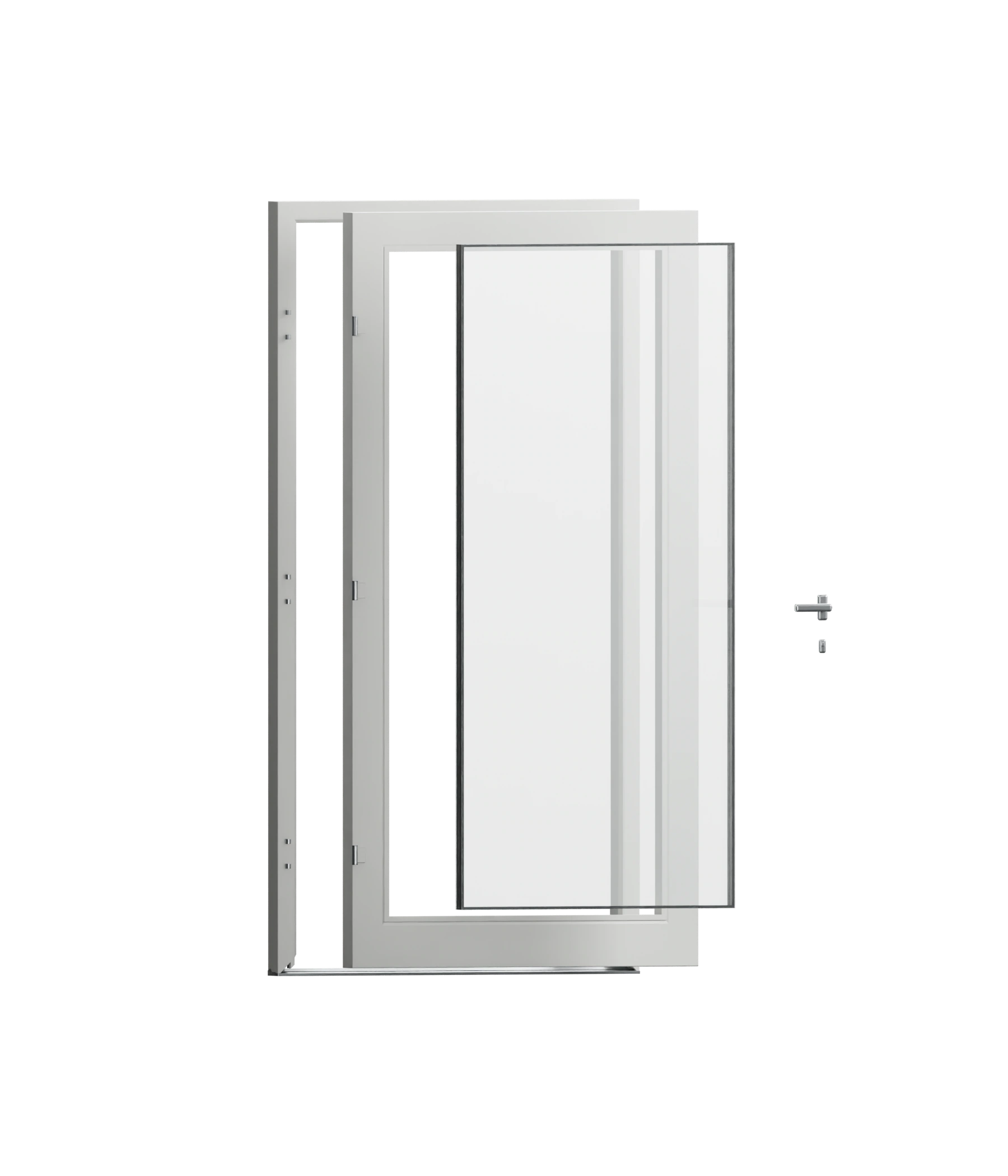 IDEAL NEO AD Haustür – Bauteile im Überblick