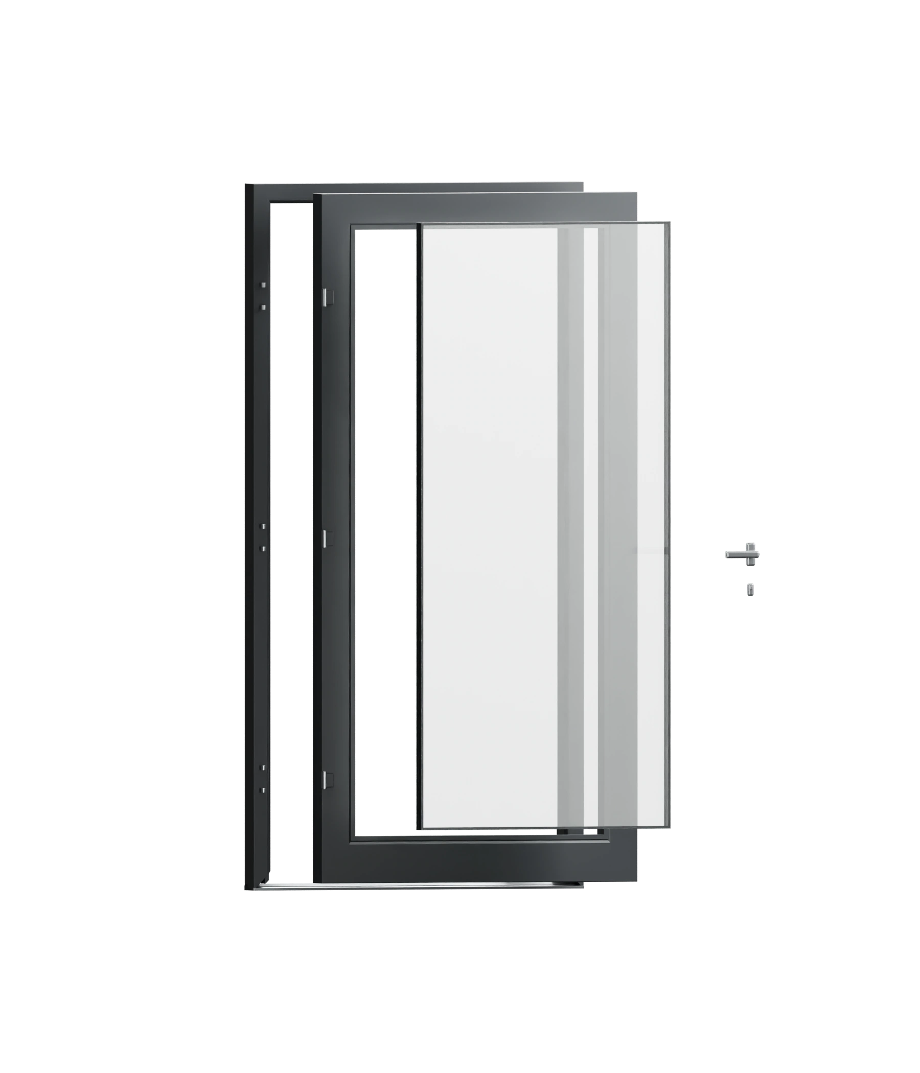 IDEAL NEO MD Haustür – Bauteile im Überblick