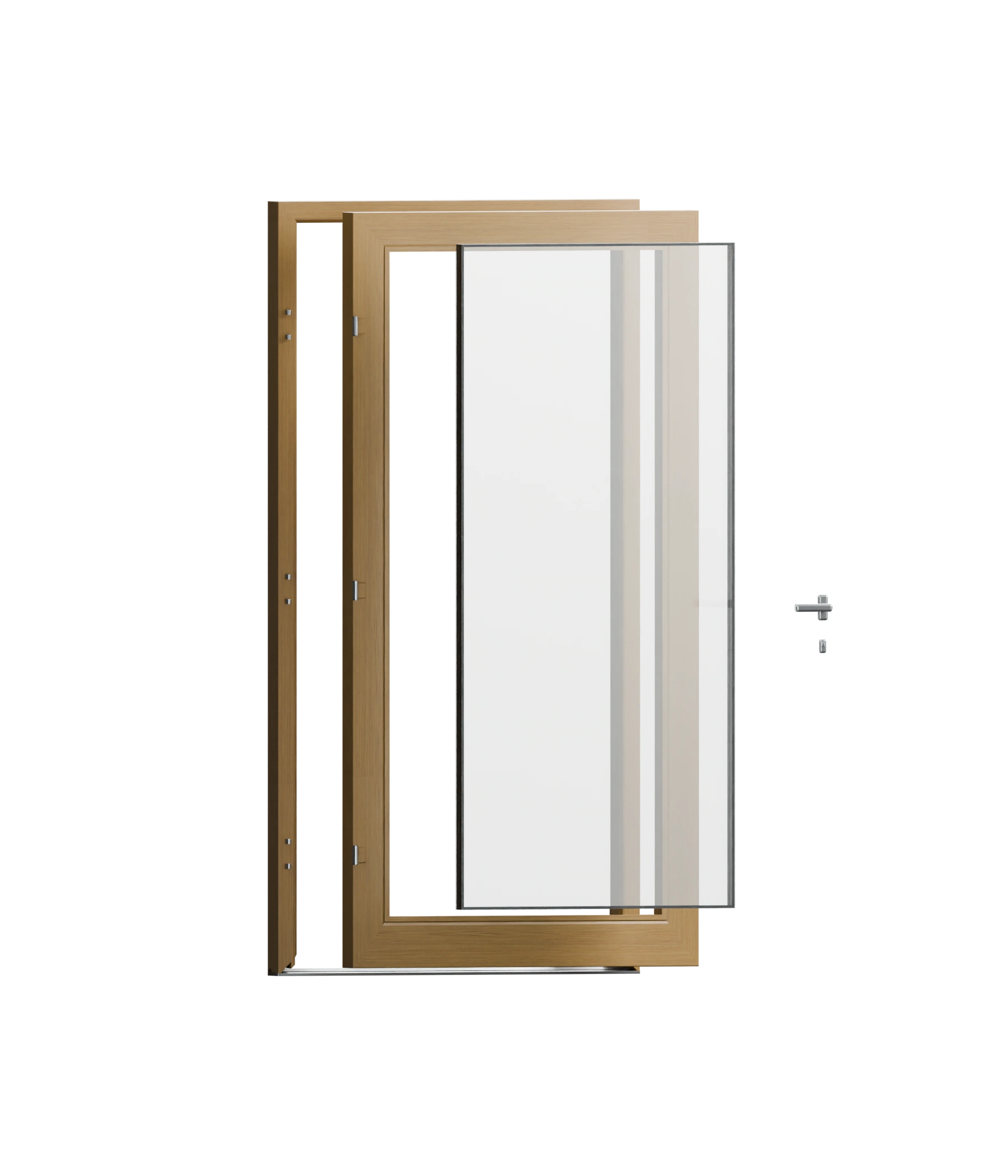 IGLO EDGE Haustür – Bauteile im Überblick