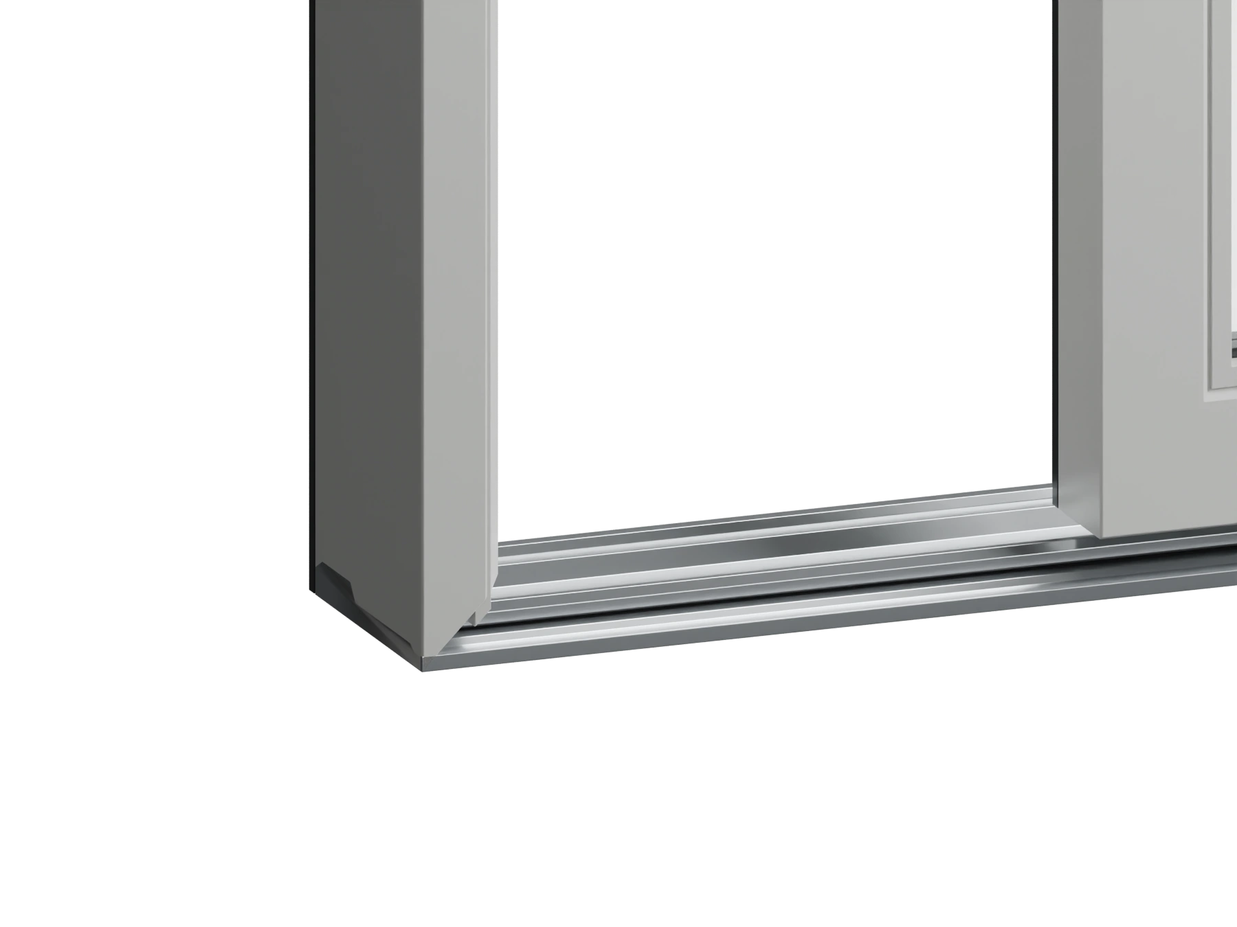 Schwelle und unterer Anschluss – IGLO-HS ALUCOVER