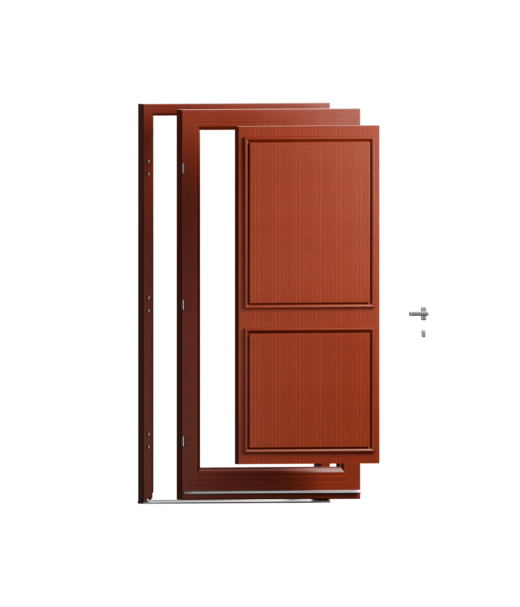 SOFTLINE 78 Haustür – Bauteile im Überblick