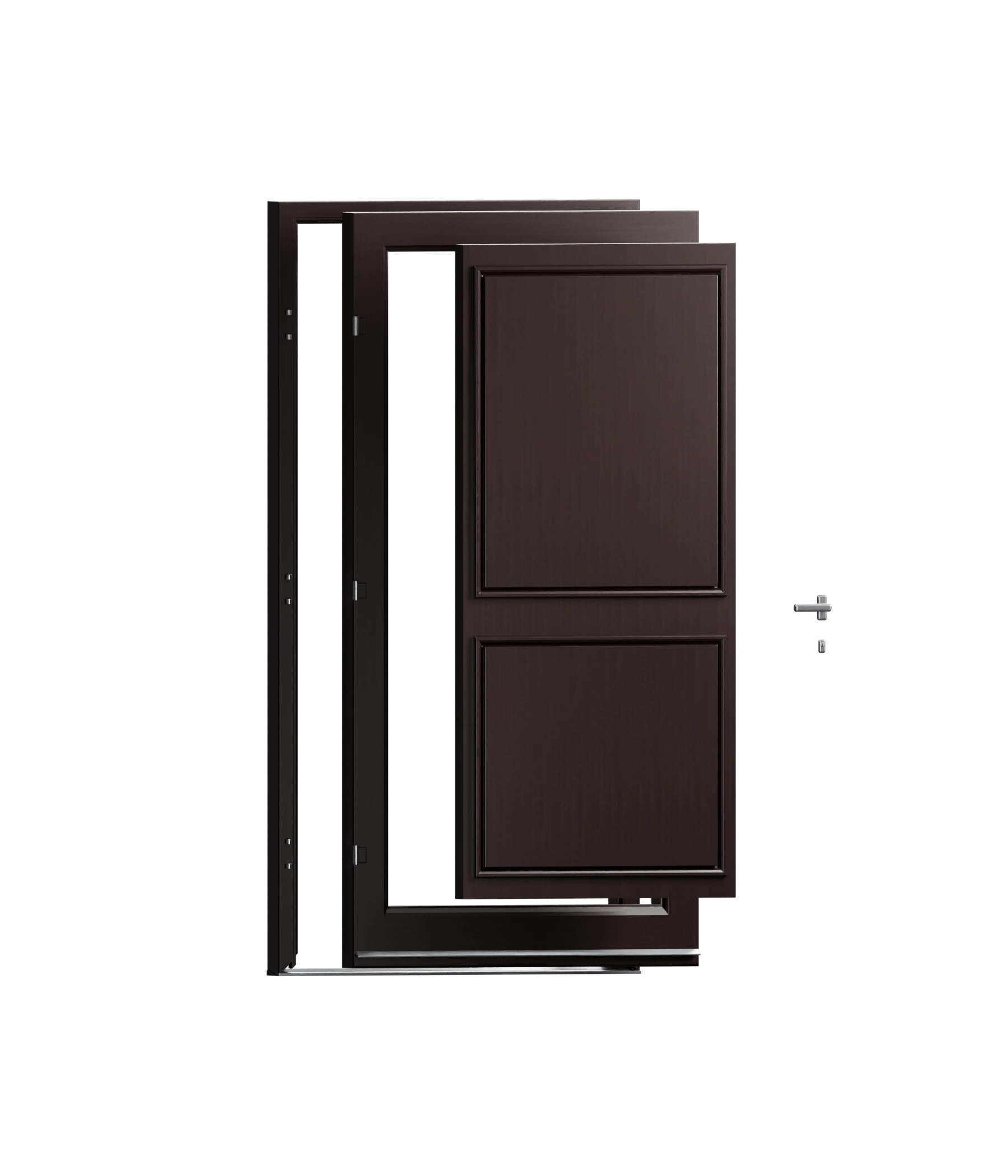 SOFTLINE 88 Haustür – Bauteile im Überblick