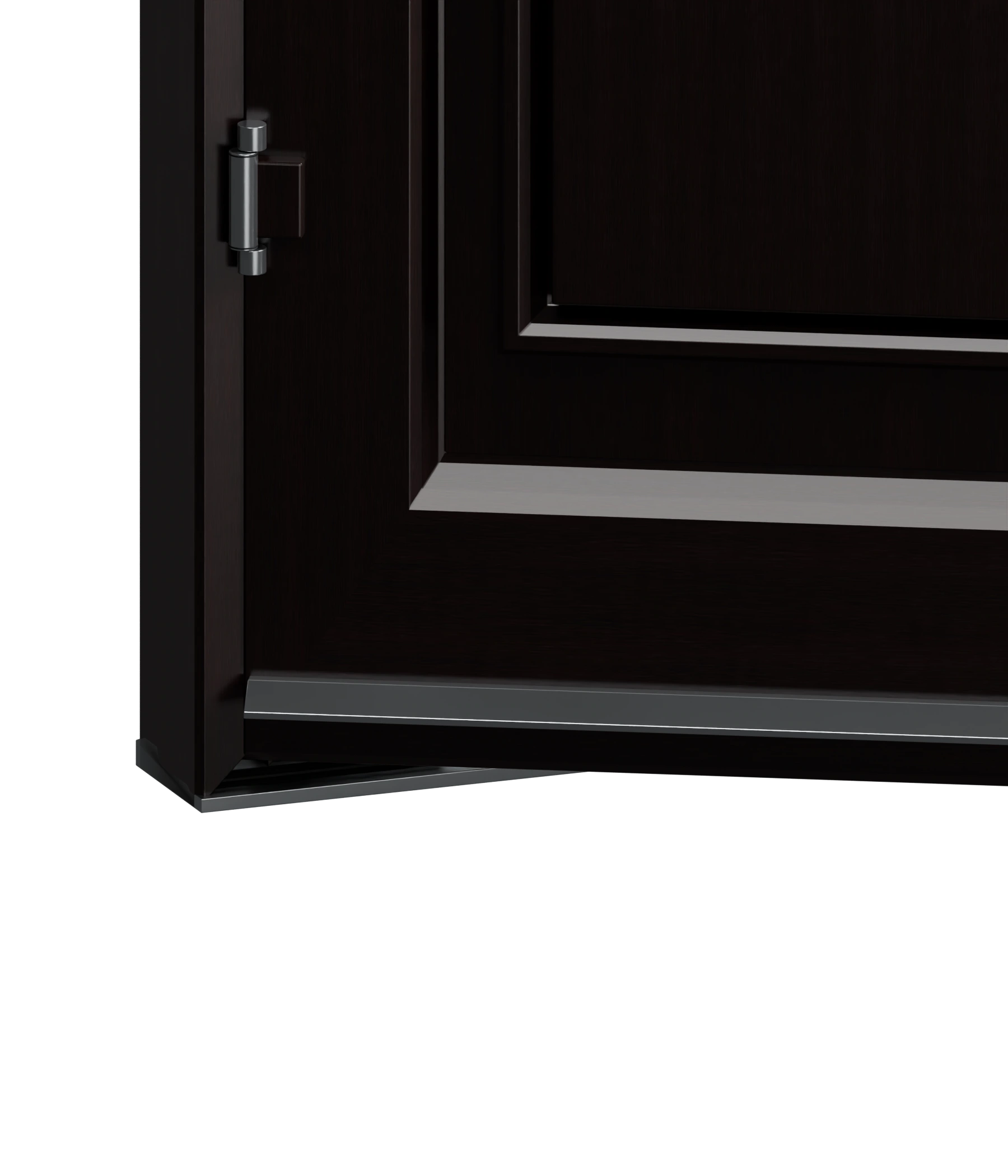 SOFTLINE 88 Haustür – Schwelle und unterer Anschluss